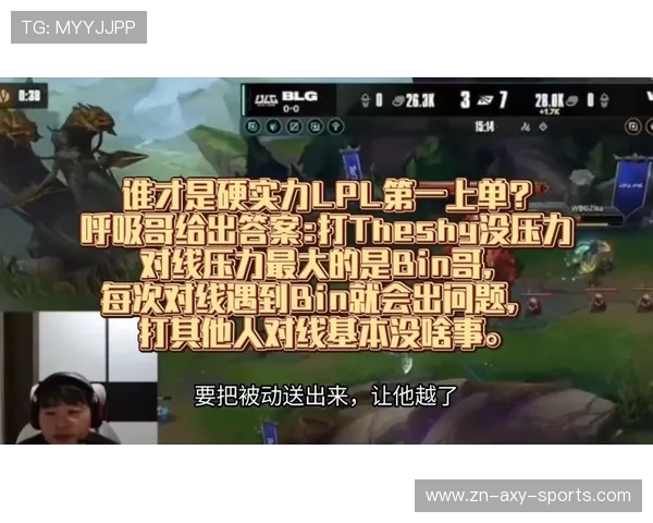 Bin上单强势崛起带领团队再创辉煌巅峰展现顶级操作与无敌实力